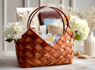 A gift basket from Biggest Little Baskets