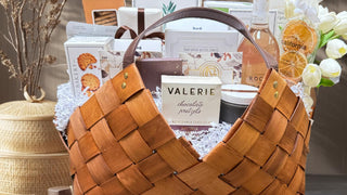 Gift basket loaded with goodies from Biggest Little Baskets.