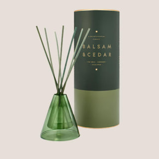 Balsam & Cedar Reed Diffuser, Biggest Little Baskets, Diffuser, Home Decor Gift, Decor, Reno Gift, Home Decor Gift Reno
