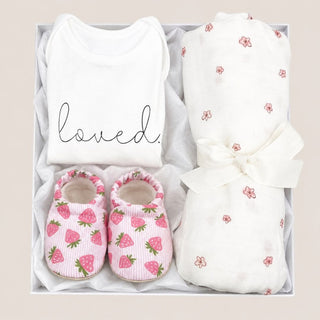 New Baby Girl Essentials Gift Box